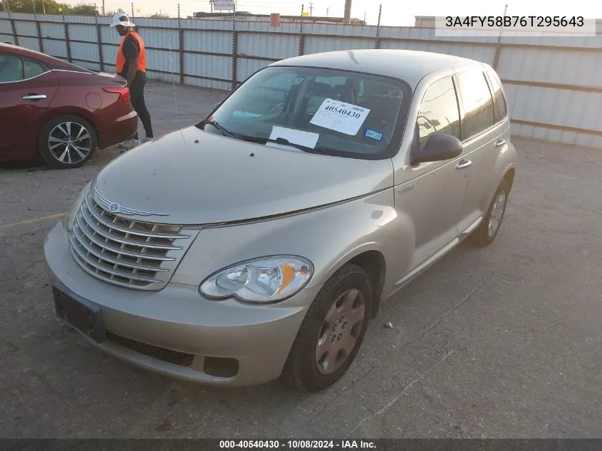 2006 Chrysler Pt Cruiser Touring VIN: 3A4FY58B76T295643 Lot: 40540430