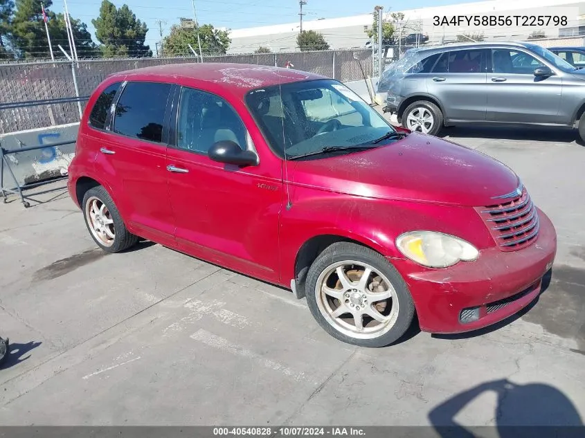 2006 Chrysler Pt Cruiser Touring VIN: 3A4FY58B56T225798 Lot: 40540828