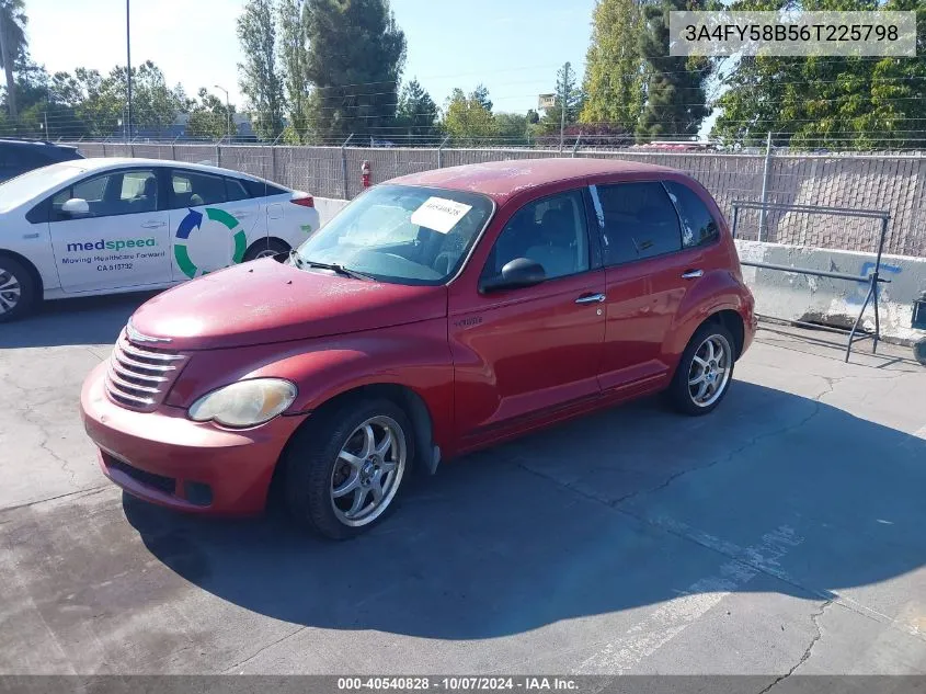 2006 Chrysler Pt Cruiser Touring VIN: 3A4FY58B56T225798 Lot: 40540828