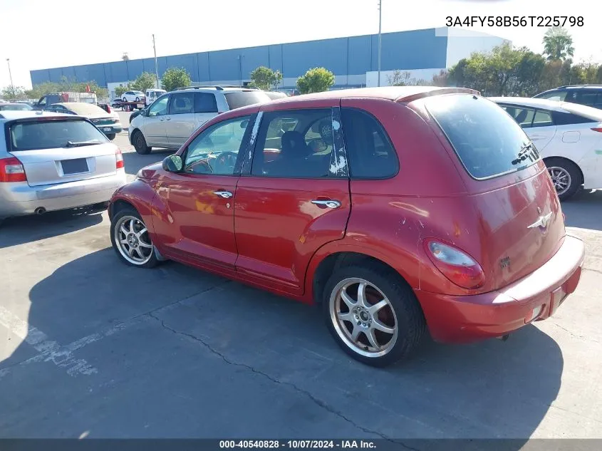 2006 Chrysler Pt Cruiser Touring VIN: 3A4FY58B56T225798 Lot: 40540828