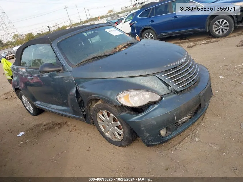 2006 Chrysler Pt Cruiser Touring VIN: 3C3JY55E36T355971 Lot: 40695825