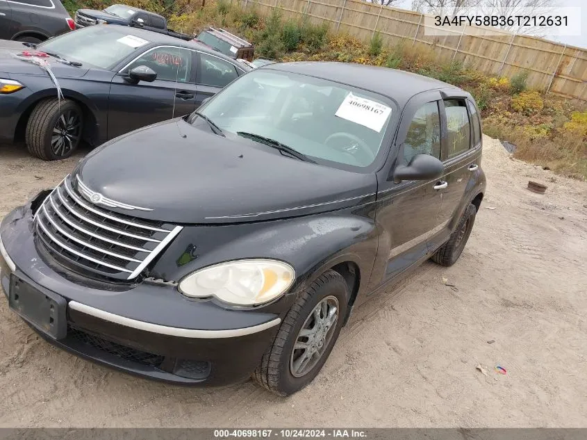 2006 Chrysler Pt Cruiser Touring VIN: 3A4FY58B36T212631 Lot: 40698167