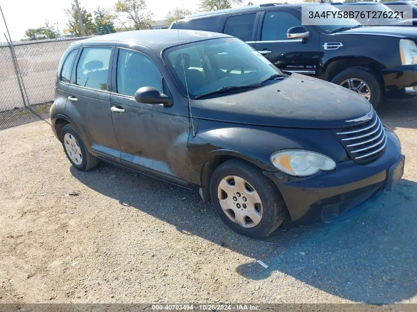 2006 Chrysler Pt Cruiser Touring VIN: 3A4FY58B76T276221 Lot: 40703494