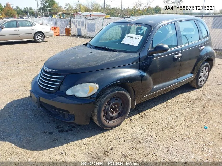 2006 Chrysler Pt Cruiser Touring VIN: 3A4FY58B76T276221 Lot: 40703494