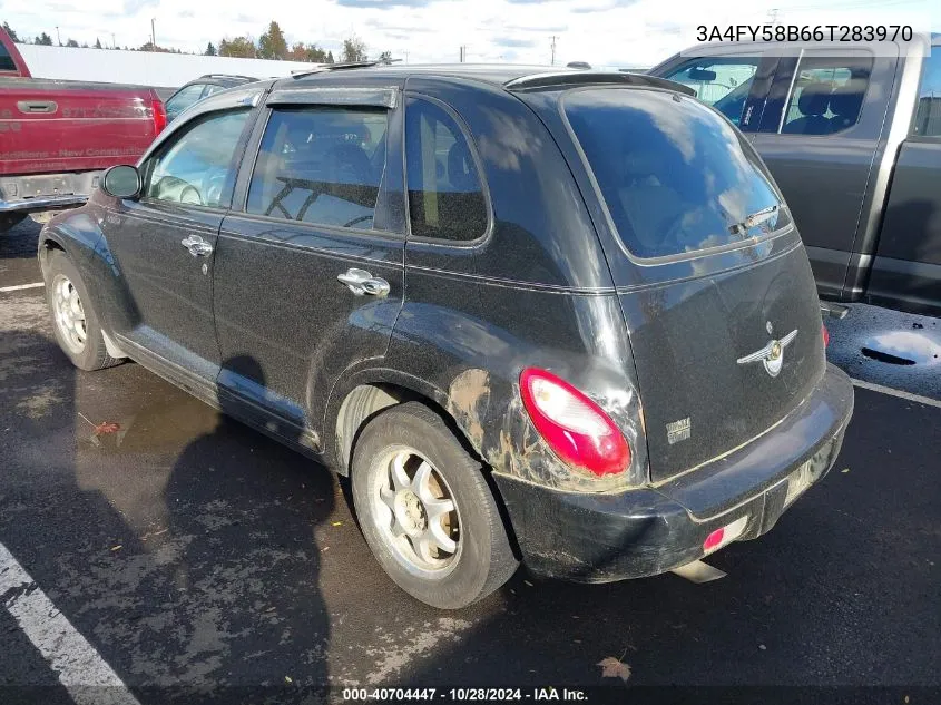 2006 Chrysler Pt Cruiser Touring VIN: 3A4FY58B66T283970 Lot: 40704447