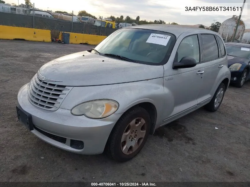 2006 Chrysler Pt Cruiser Touring VIN: 3A4FY58B66T341611 Lot: 40706041