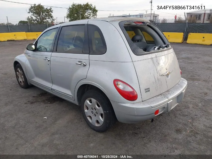 2006 Chrysler Pt Cruiser Touring VIN: 3A4FY58B66T341611 Lot: 40706041