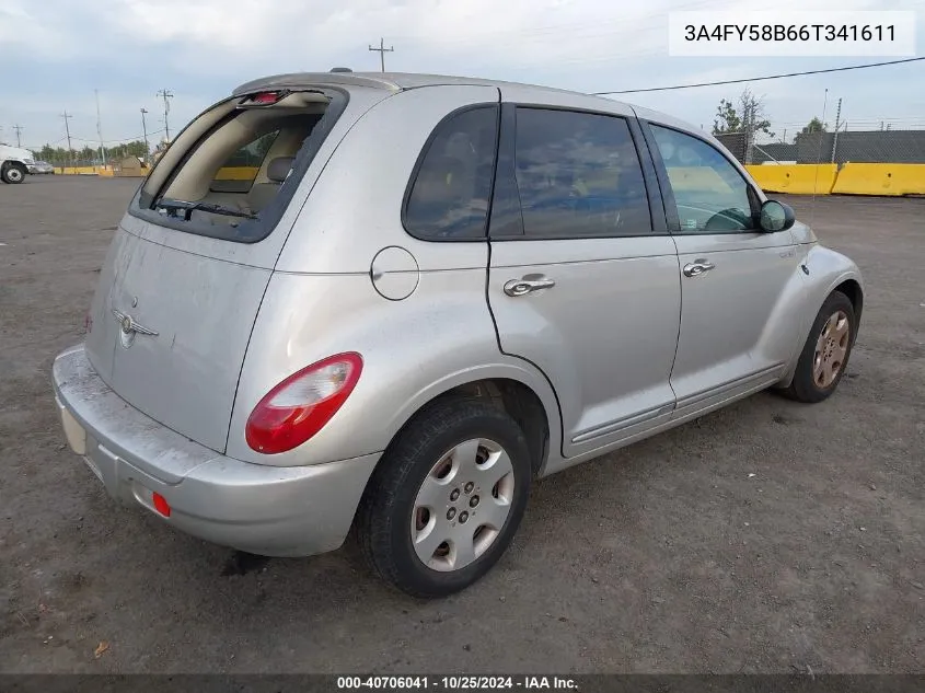 2006 Chrysler Pt Cruiser Touring VIN: 3A4FY58B66T341611 Lot: 40706041