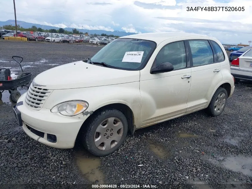 2007 Chrysler Pt Cruiser VIN: 3A4FY48B37T520605 Lot: 39984628