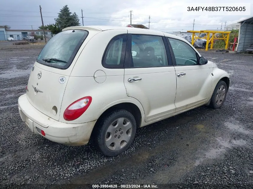 3A4FY48B37T520605 2007 Chrysler Pt Cruiser