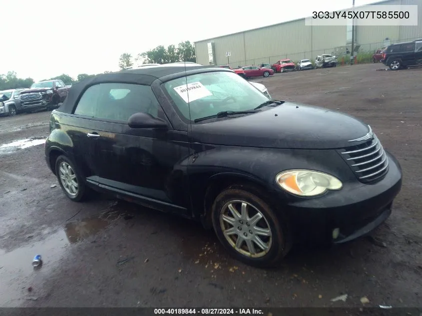 2007 Chrysler Pt Cruiser VIN: 3C3JY45X07T585500 Lot: 40189844