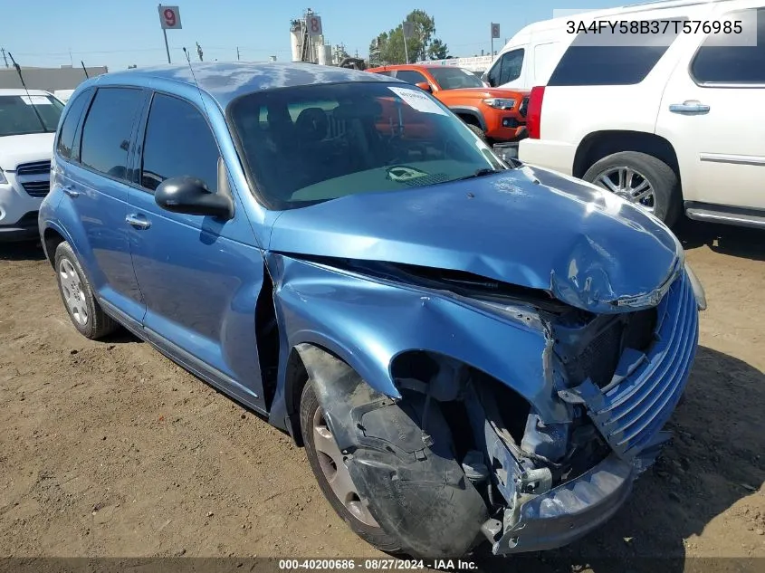 3A4FY58B37T576985 2007 Chrysler Pt Cruiser Touring