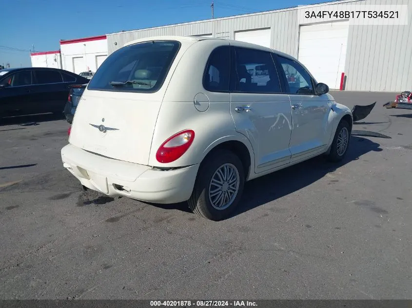 3A4FY48B17T534521 2007 Chrysler Pt Cruiser