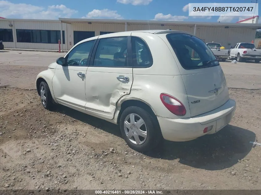 3A4FY48B87T620747 2007 Chrysler Pt Cruiser