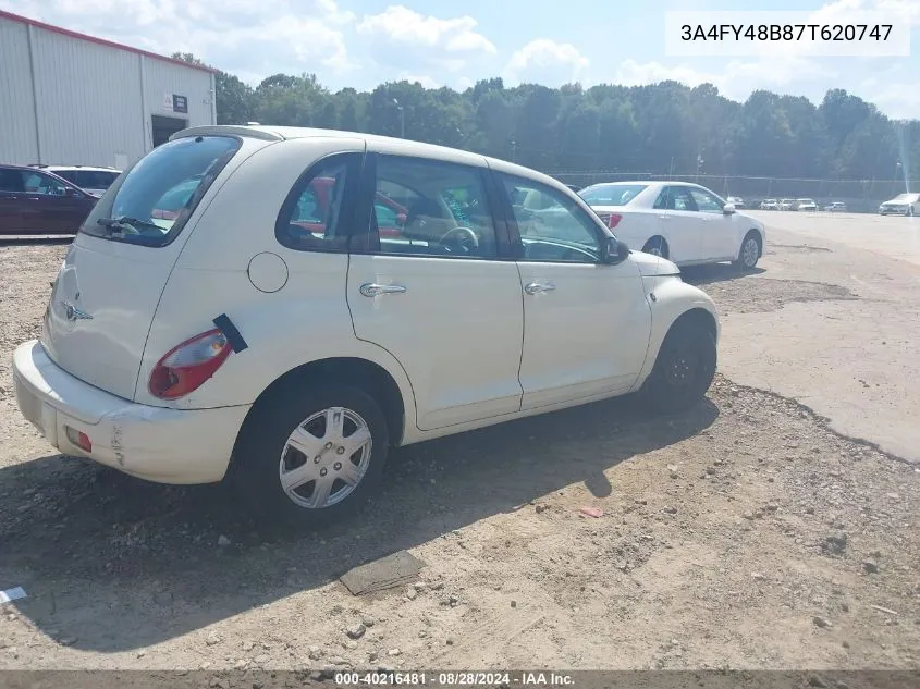 3A4FY48B87T620747 2007 Chrysler Pt Cruiser