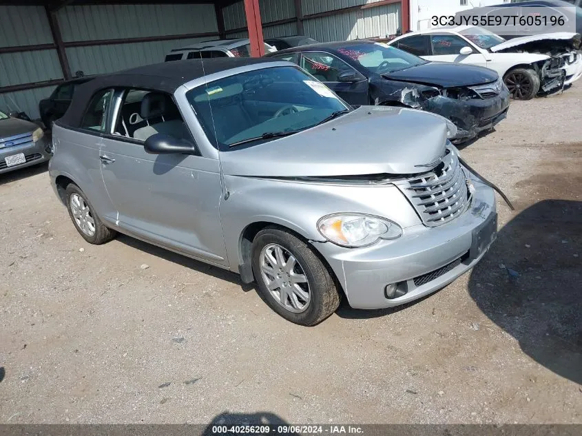 2007 Chrysler Pt Cruiser Touring VIN: 3C3JY55E97T605196 Lot: 40256209