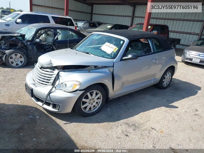 2007 Chrysler Pt Cruiser Touring VIN: 3C3JY55E97T605196 Lot: 40256209