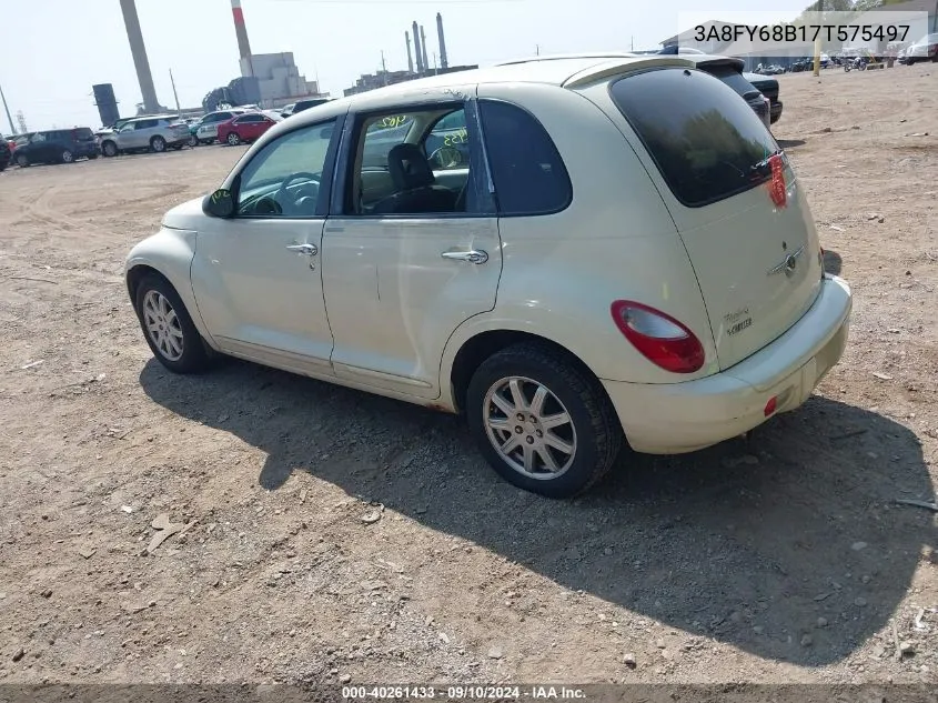 2007 Chrysler Pt Cruiser Limited VIN: 3A8FY68B17T575497 Lot: 40261433