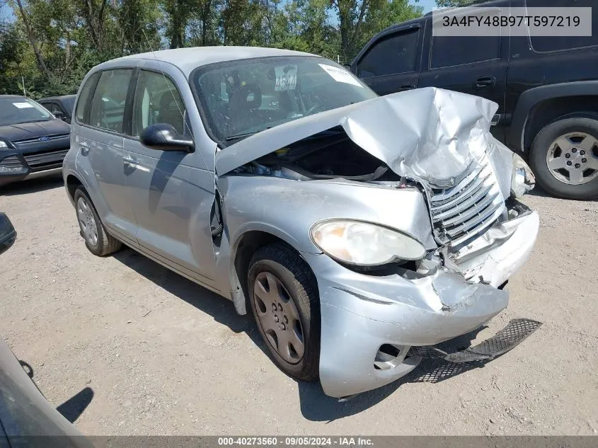 2007 Chrysler Pt Cruiser VIN: 3A4FY48B97T597219 Lot: 40273560