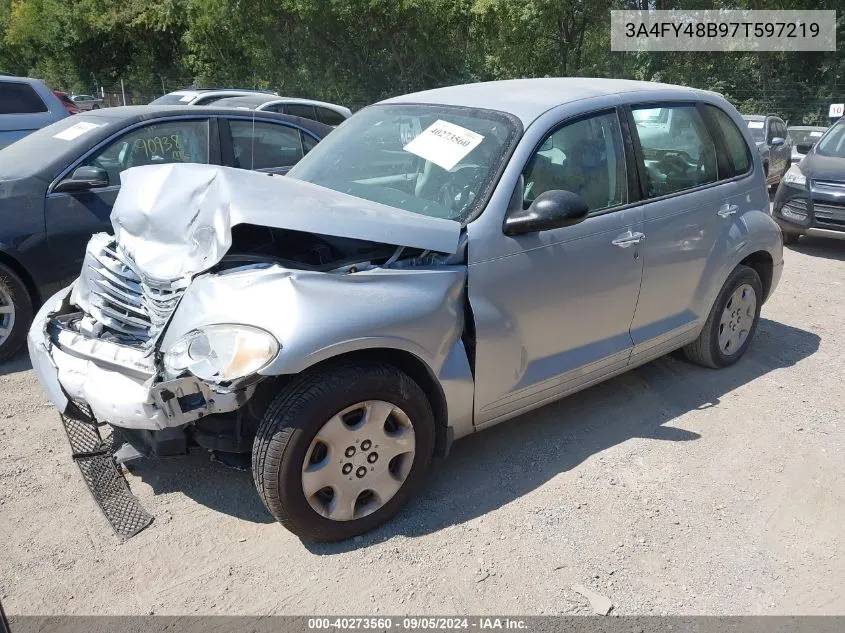 2007 Chrysler Pt Cruiser VIN: 3A4FY48B97T597219 Lot: 40273560