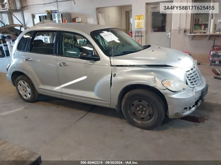 2007 Chrysler Pt Cruiser Touring VIN: 3A4FY58B17T625455 Lot: 40462215