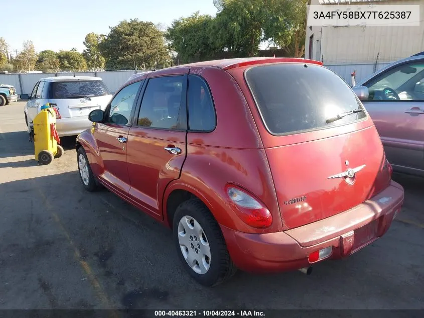 2007 Chrysler Pt Cruiser Touring VIN: 3A4FY58BX7T625387 Lot: 40463321