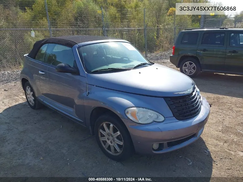 2007 Chrysler Pt Cruiser VIN: 3C3JY45XX7T606868 Lot: 40588300