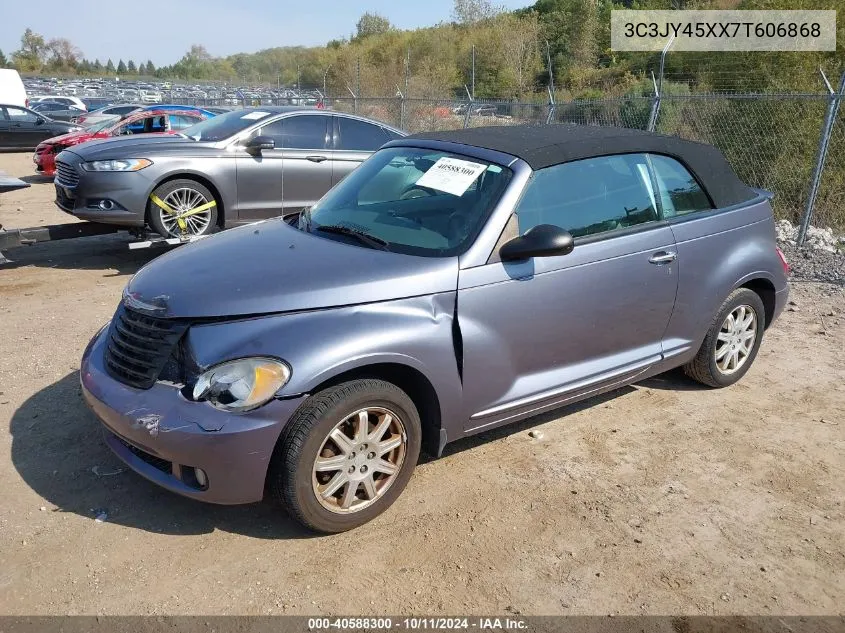 2007 Chrysler Pt Cruiser VIN: 3C3JY45XX7T606868 Lot: 40588300