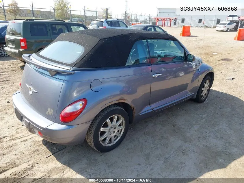 2007 Chrysler Pt Cruiser VIN: 3C3JY45XX7T606868 Lot: 40588300