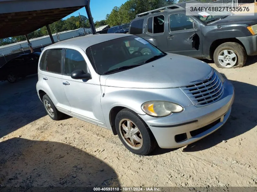 2007 Chrysler Pt Cruiser VIN: 3A4FY48B27T535676 Lot: 40593110