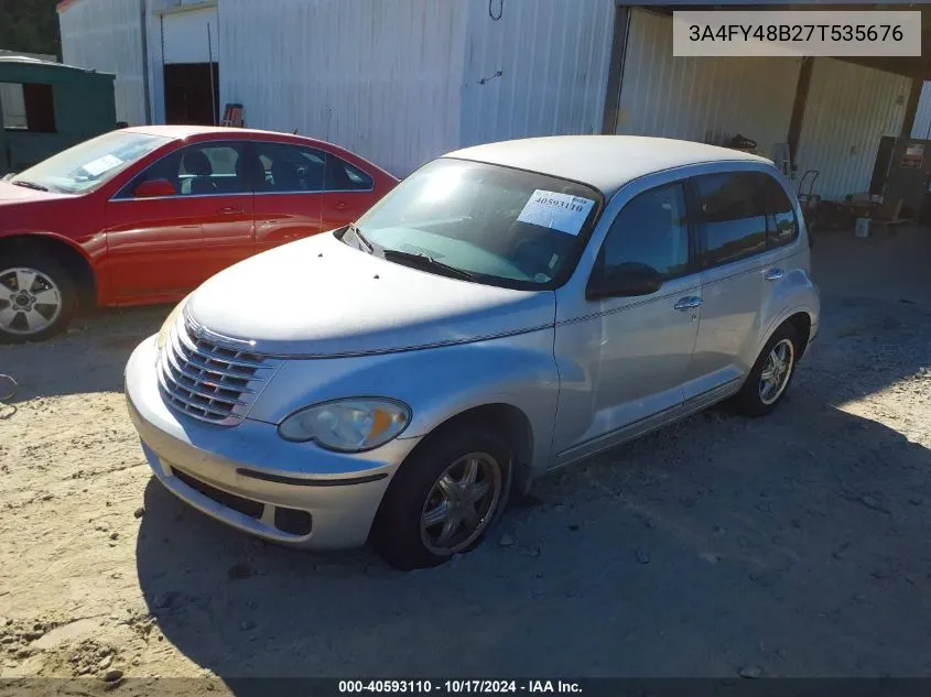 2007 Chrysler Pt Cruiser VIN: 3A4FY48B27T535676 Lot: 40593110