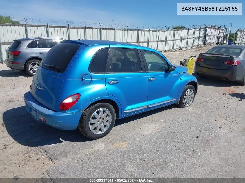 2008 Chrysler Pt Cruiser Lx VIN: 3A8FY48B58T225165 Lot: 39337841