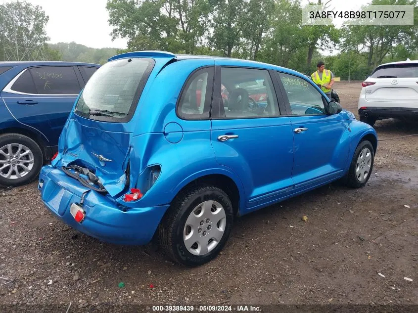 2008 Chrysler Pt Cruiser Lx VIN: 3A8FY48B98T175077 Lot: 39389439