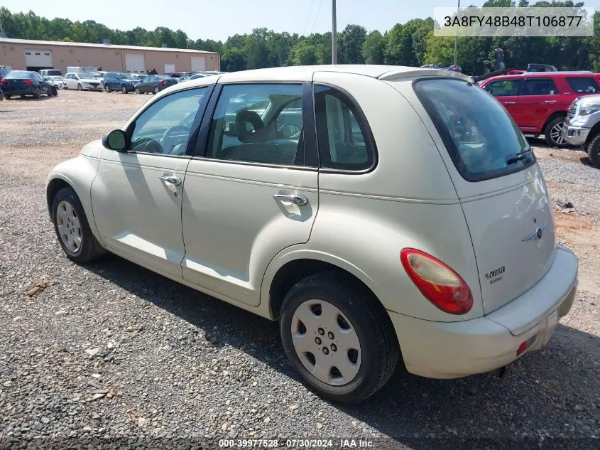 2008 Chrysler Pt Cruiser Lx VIN: 3A8FY48B48T106877 Lot: 39977528