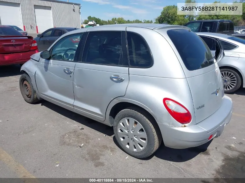 2008 Chrysler Pt Cruiser Touring VIN: 3A8FY58B28T141987 Lot: 40118884