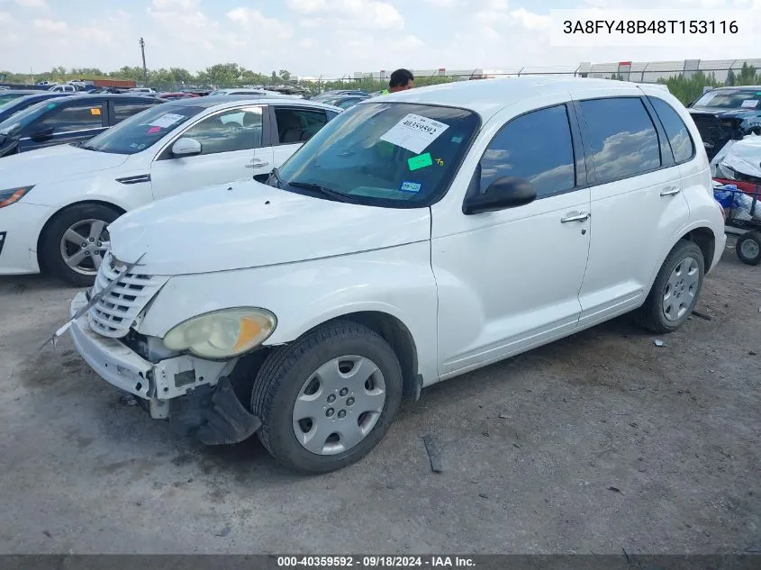 3A8FY48B48T153116 2008 Chrysler Pt Cruiser Lx