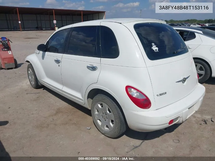 3A8FY48B48T153116 2008 Chrysler Pt Cruiser Lx