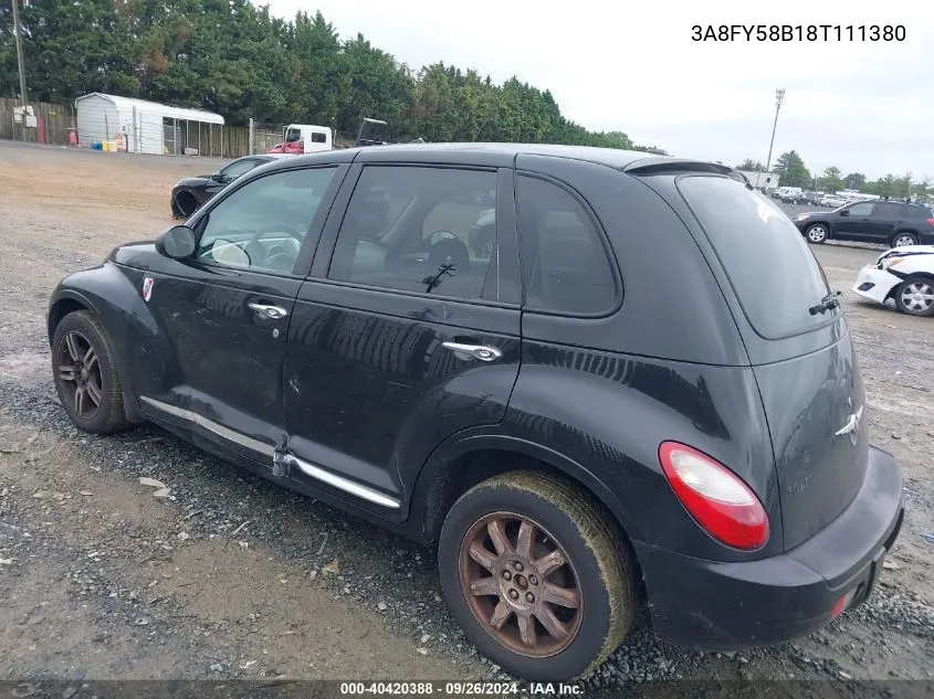 3A8FY58B18T111380 2008 Chrysler Pt Cruiser Touring