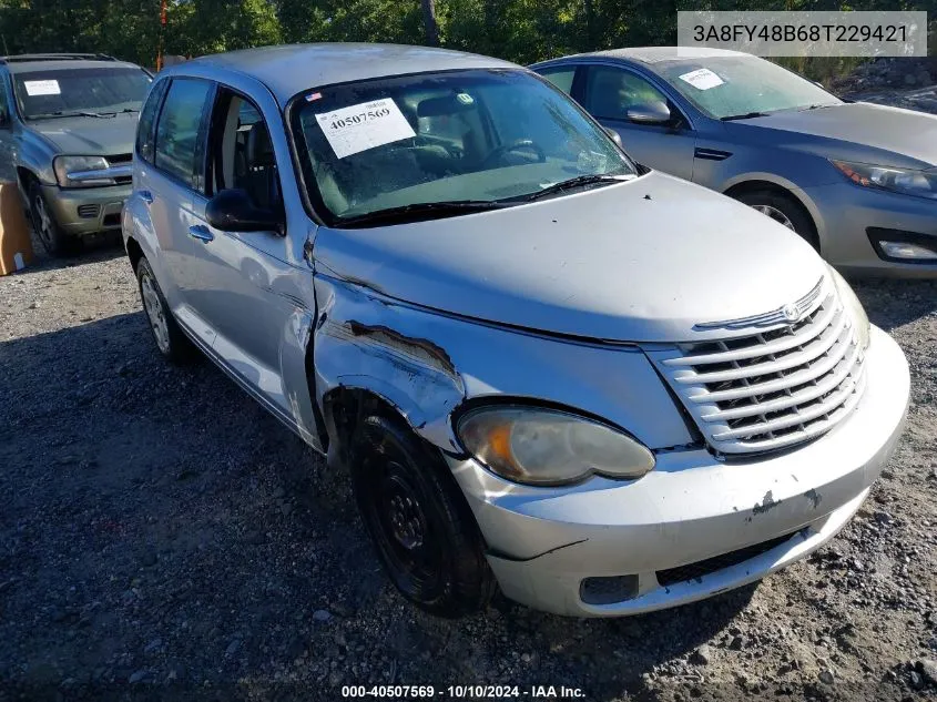 2008 Chrysler Pt Cruiser Lx VIN: 3A8FY48B68T229421 Lot: 40507569