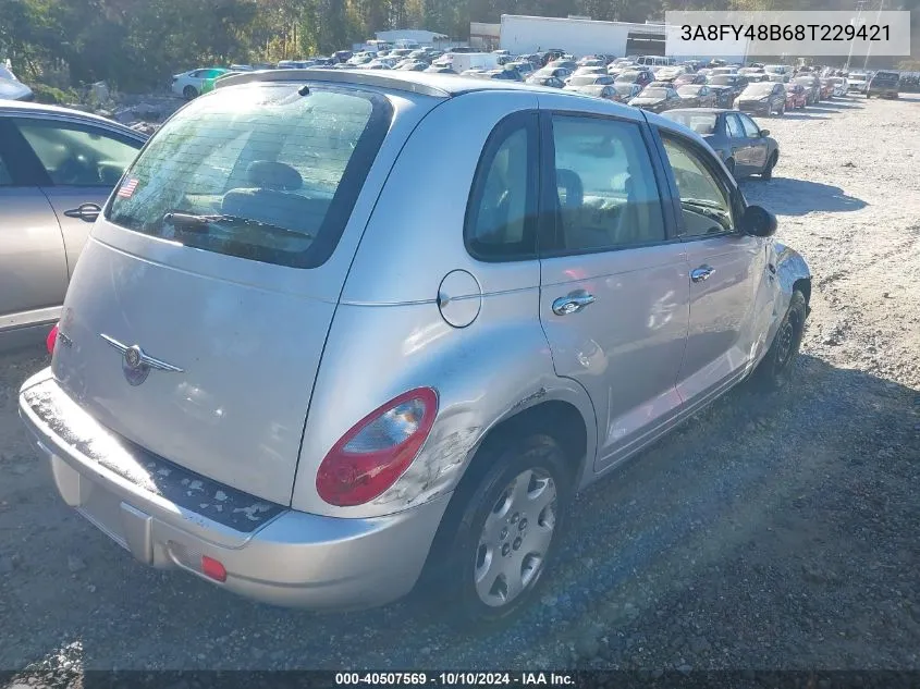 2008 Chrysler Pt Cruiser Lx VIN: 3A8FY48B68T229421 Lot: 40507569