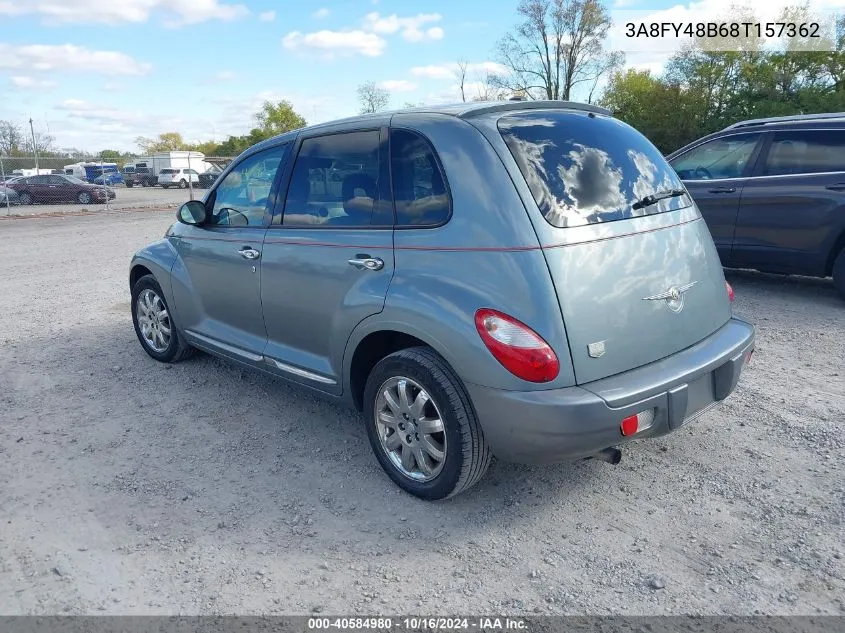 2008 Chrysler Pt Cruiser Lx VIN: 3A8FY48B68T157362 Lot: 40584980