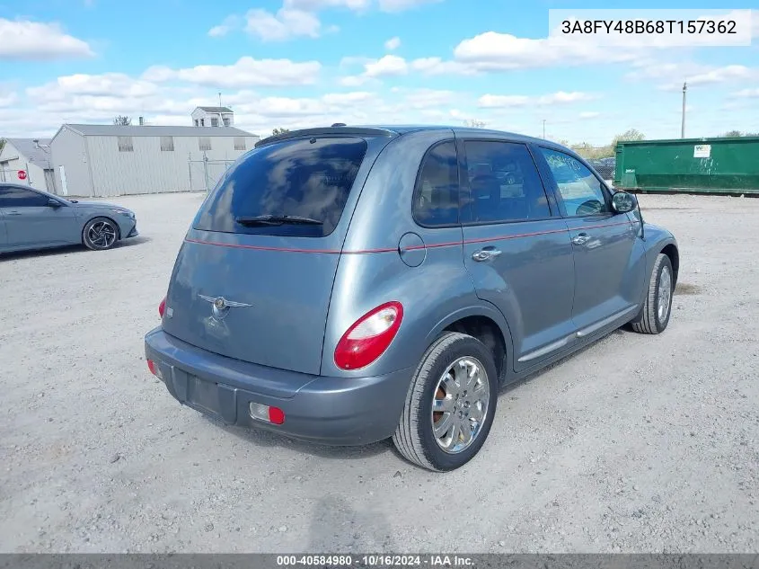 2008 Chrysler Pt Cruiser Lx VIN: 3A8FY48B68T157362 Lot: 40584980