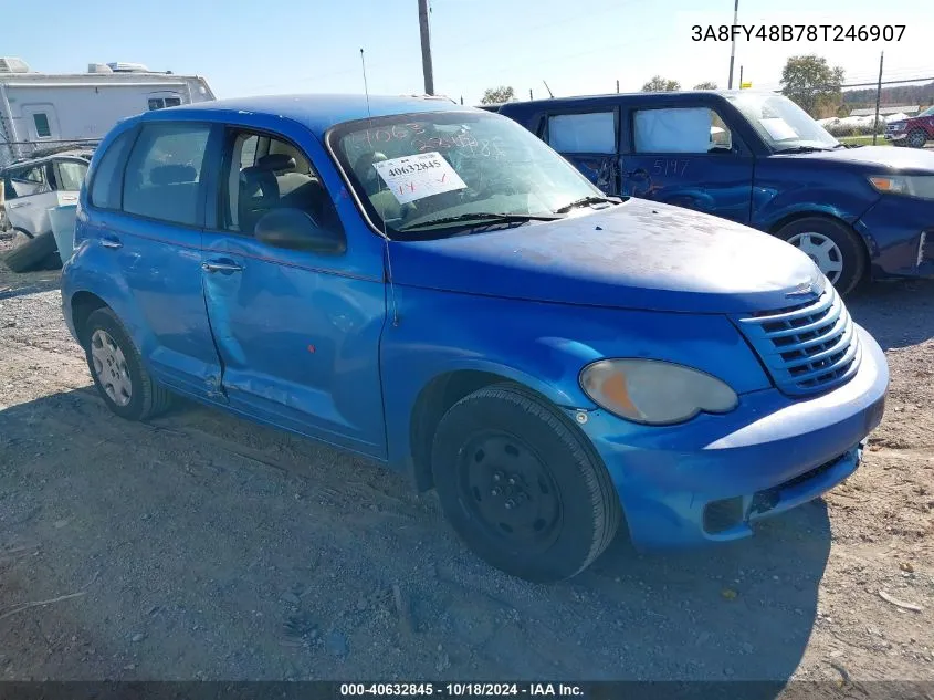 2008 Chrysler Pt Cruiser Lx VIN: 3A8FY48B78T246907 Lot: 40632845