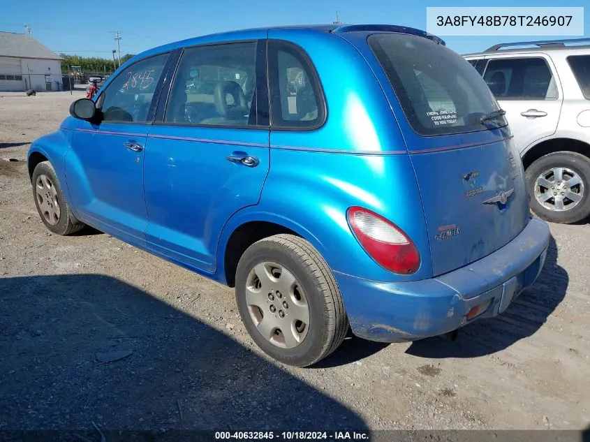 2008 Chrysler Pt Cruiser Lx VIN: 3A8FY48B78T246907 Lot: 40632845