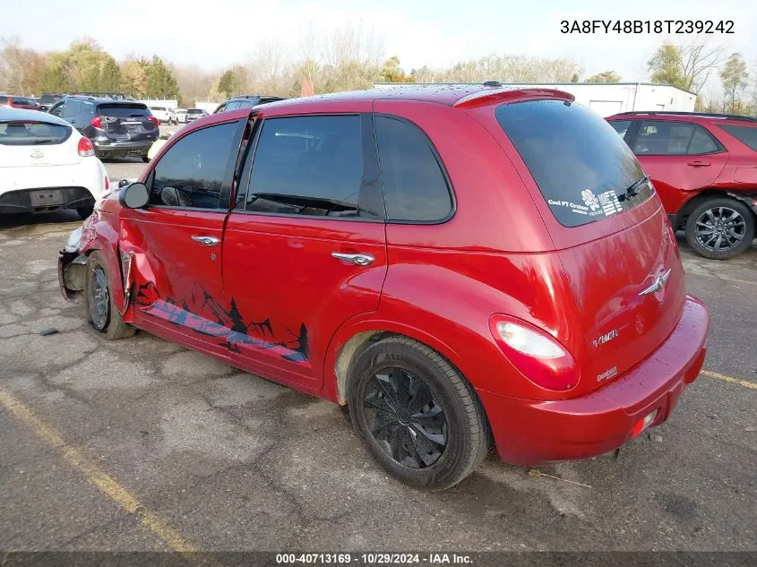 2008 Chrysler Pt Cruiser Lx VIN: 3A8FY48B18T239242 Lot: 40713169