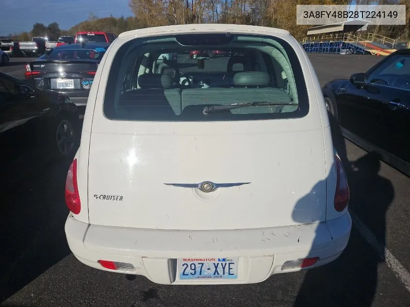 2008 Chrysler Pt Cruiser VIN: 3A8FY48B28T224149 Lot: 40818668