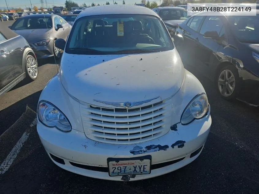 2008 Chrysler Pt Cruiser VIN: 3A8FY48B28T224149 Lot: 40818668