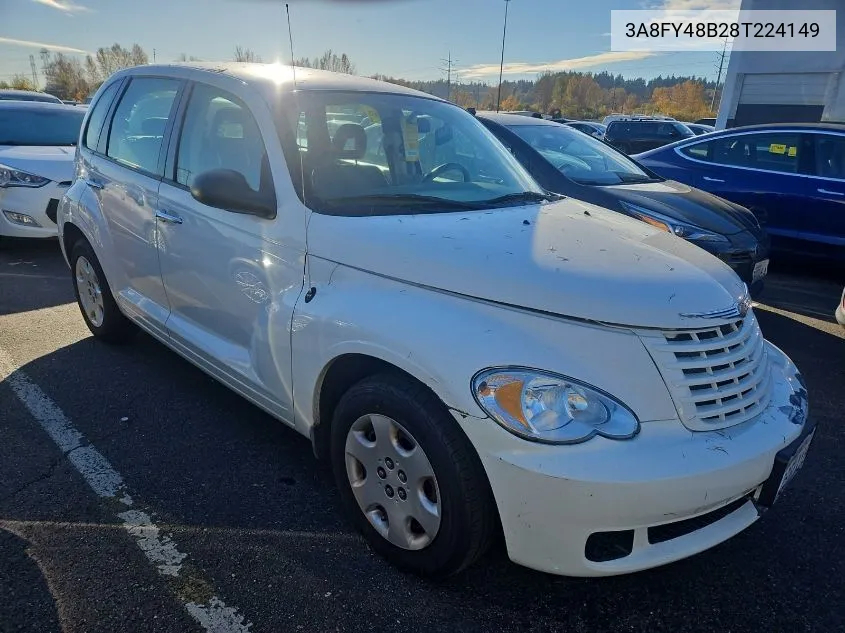 2008 Chrysler Pt Cruiser VIN: 3A8FY48B28T224149 Lot: 40818668