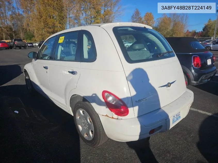 2008 Chrysler Pt Cruiser VIN: 3A8FY48B28T224149 Lot: 40818668