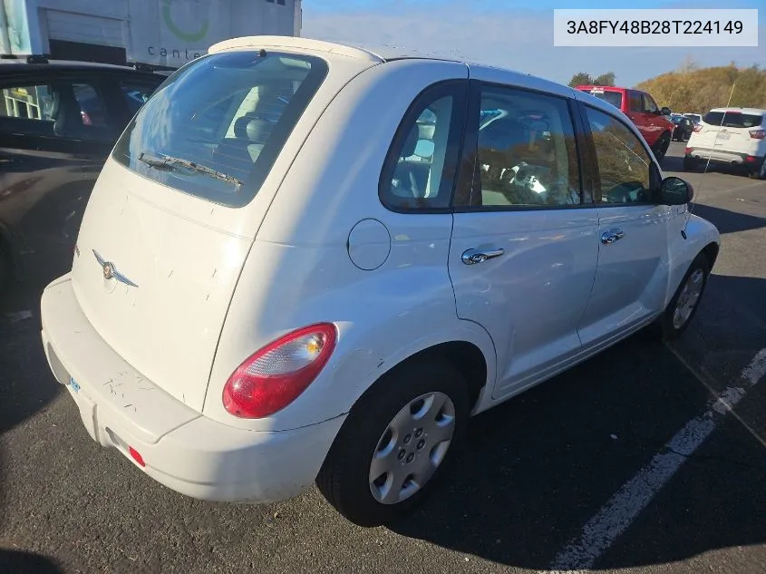 2008 Chrysler Pt Cruiser VIN: 3A8FY48B28T224149 Lot: 40818668